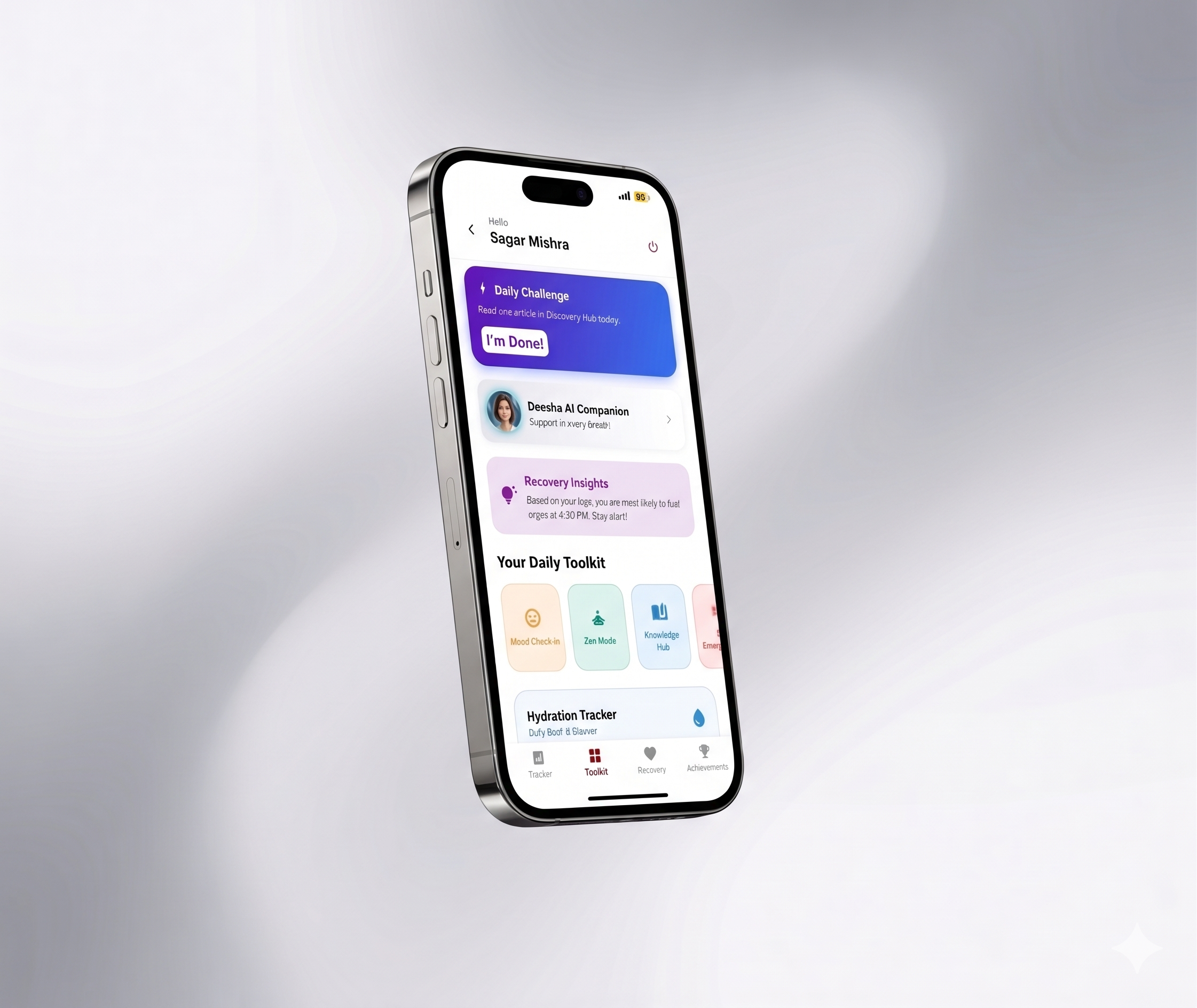 Deesha App Mockup